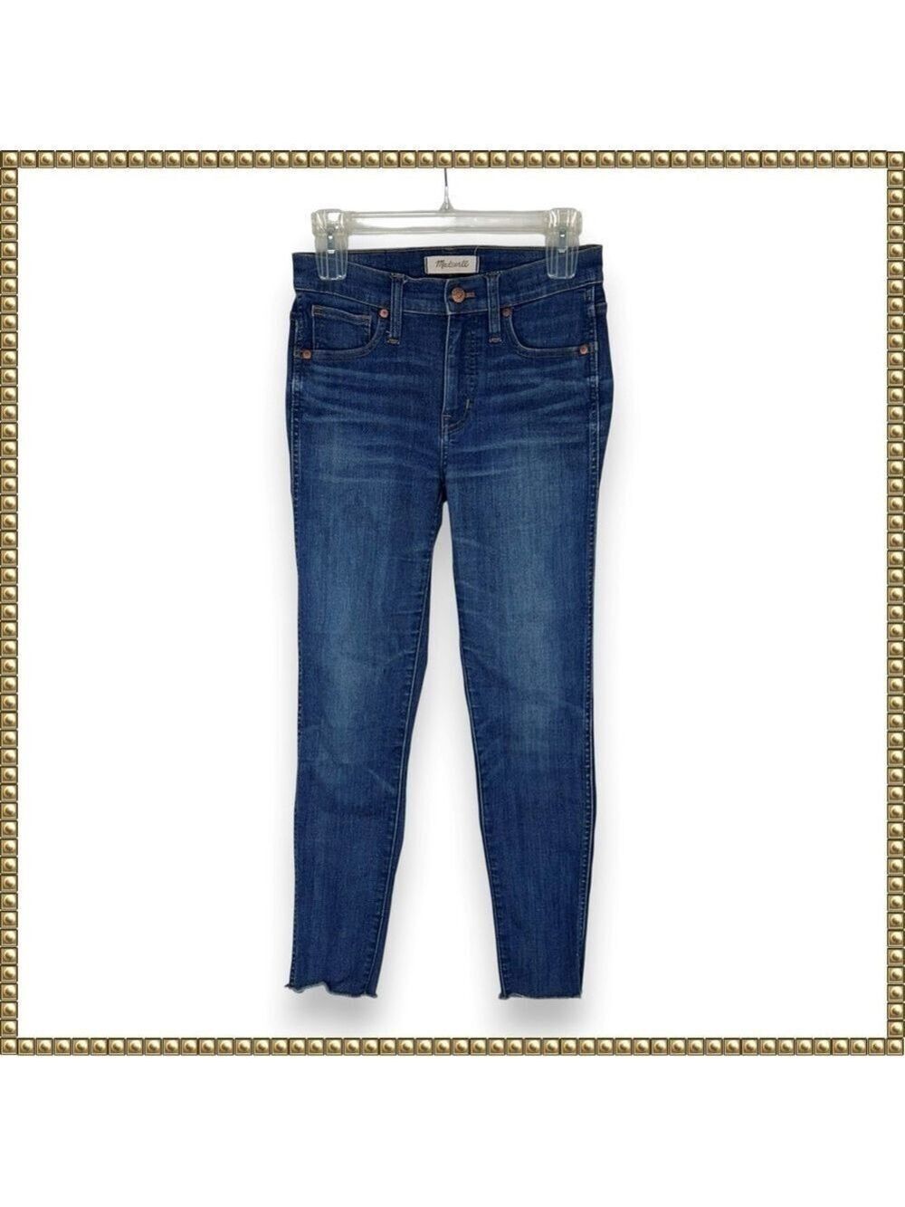 Madewell High Rise Skinny Jeans Size 26 Denim